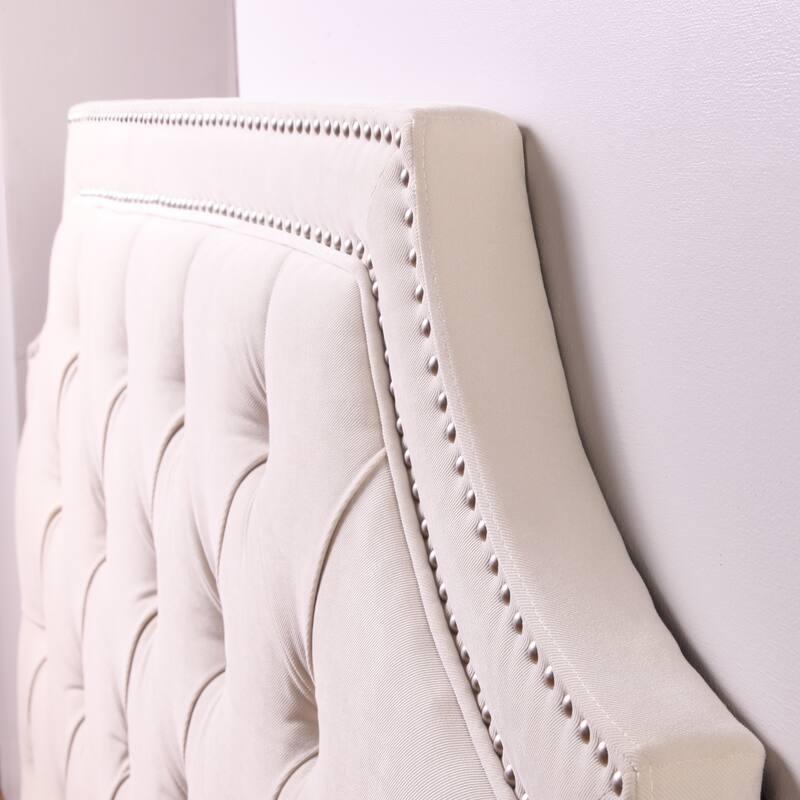 Aubrey "Mammoth" Upholstered Platform 2 Drawer Storage Bed