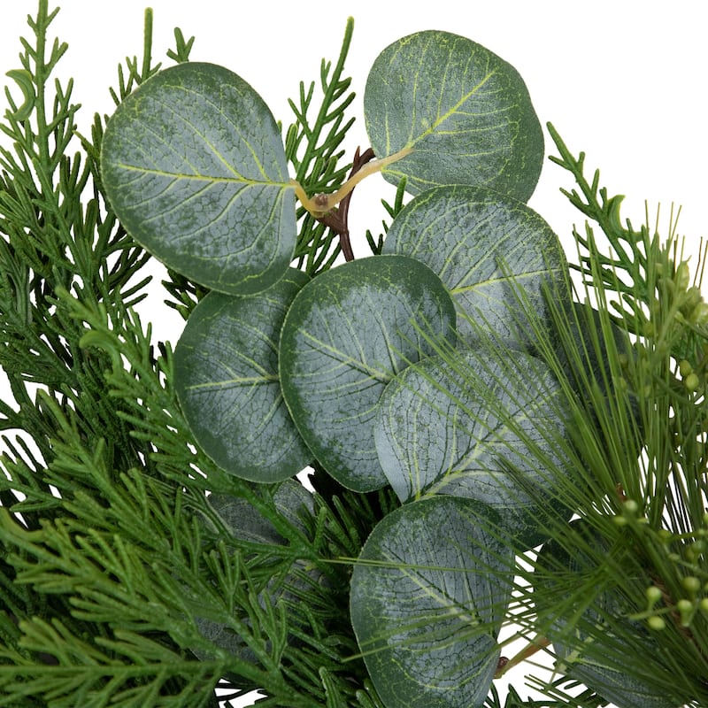 6' Eucalyptus and Mixed Pine Artificial Christmas Garland