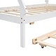 preview thumbnail 5 of 11, Twin size Tent Floor Bed, Teepee Bed, with Trundle