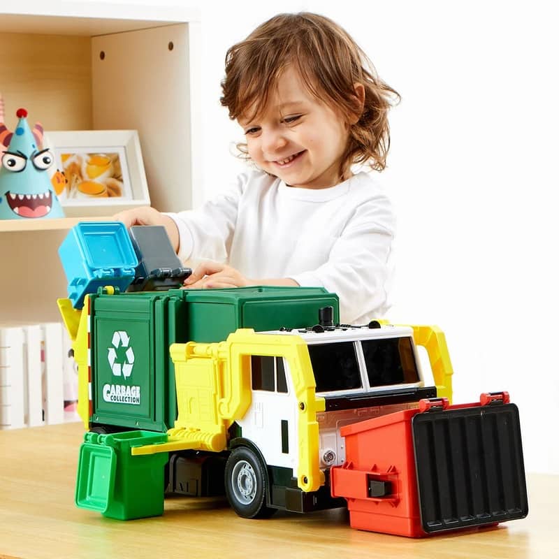 Multifunctional Garbage Truck Toy Set