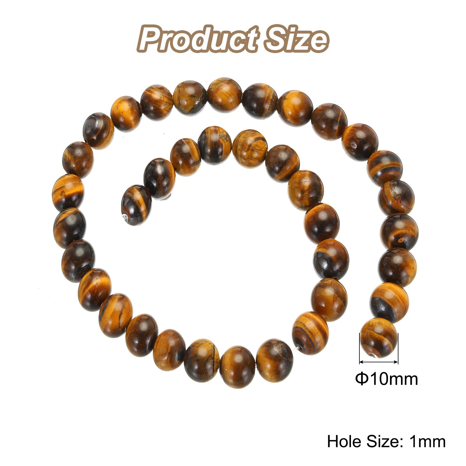 Natural Stone Beads, Gemstone Beads for DIY Bracelet Necklace Jewelry Making