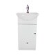 preview thumbnail 4 of 12, Bathroom Vanity Sink Cabinet Vitreous China Sink Comes With Faucet And Drain Hardware Included Renovators Supply