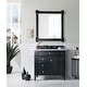 preview thumbnail 2 of 34, James Martin Vanities Brittany 36" Single Vanity, Black Onyx