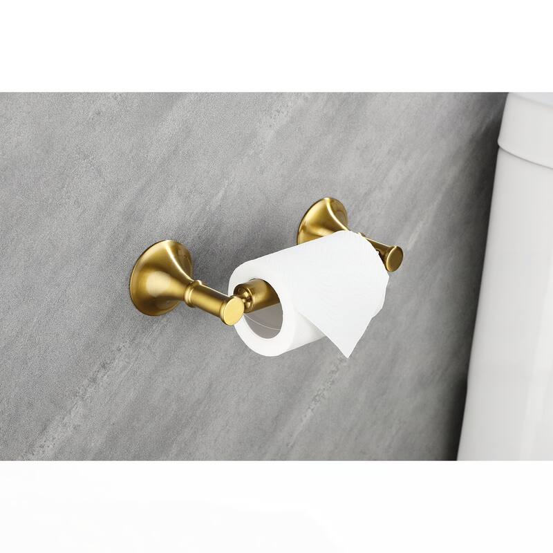 6 Piece Bathroom Towel Rack Set Wall Mount