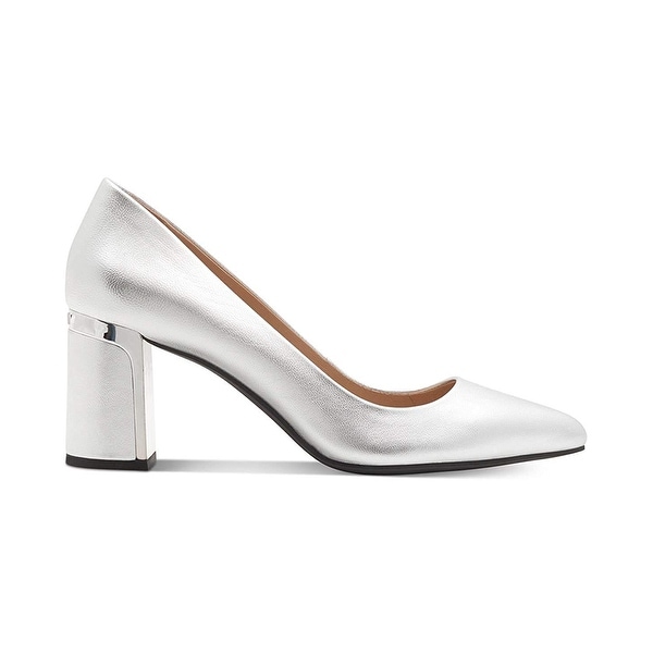 DKNY Womens Elie Leather Closed Toe 