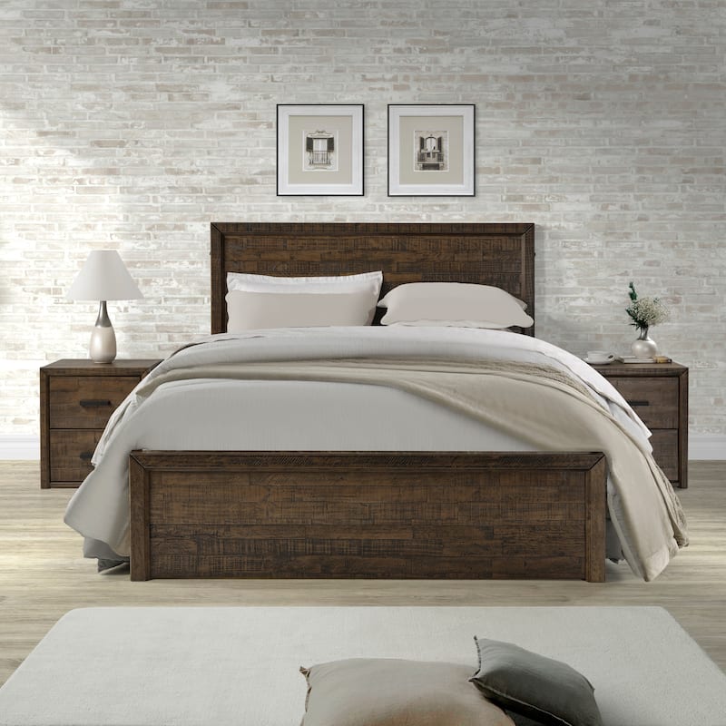 Monterrey Bed - Provincial Brown