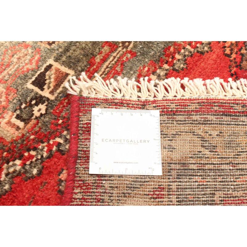 ECARPETGALLERY Hand-knotted Andelz Red Wool Rug - 3'5 x 6'0