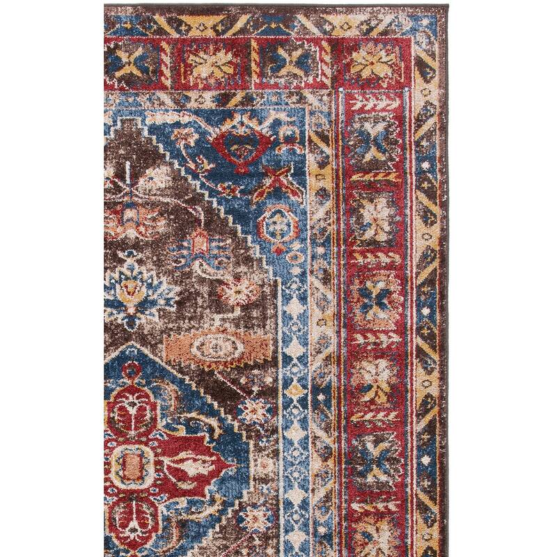 SAFAVIEH Bijar Bertineke Traditional Oriental Distressed Rug