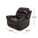 preview thumbnail 10 of 8, Charlie Bonded Leather Glider Recliner by Christopher Knight Home