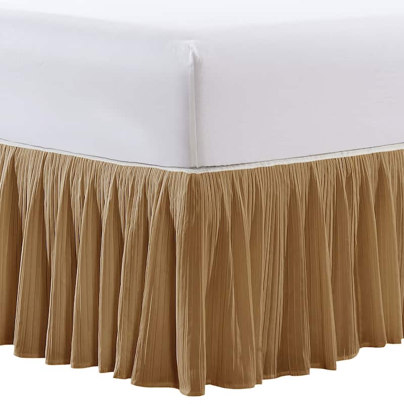 Serenta Pleated Bedskirt 18" Drop