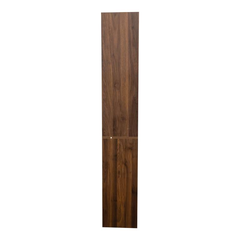70.87" Tall Display Cabinet with 4-Tier Shelves & 3 Side Drawers, Modern Wooden Storage Bookcase for Living Room, Home Office