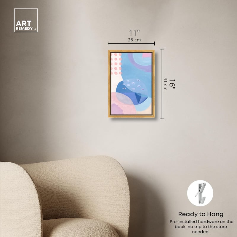 Doll Memories - Pretty Blue II Canvas by Art Remedy