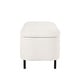 preview thumbnail 24 of 44, HomePop Ellipse Modern Storage Bench with Metal Legs