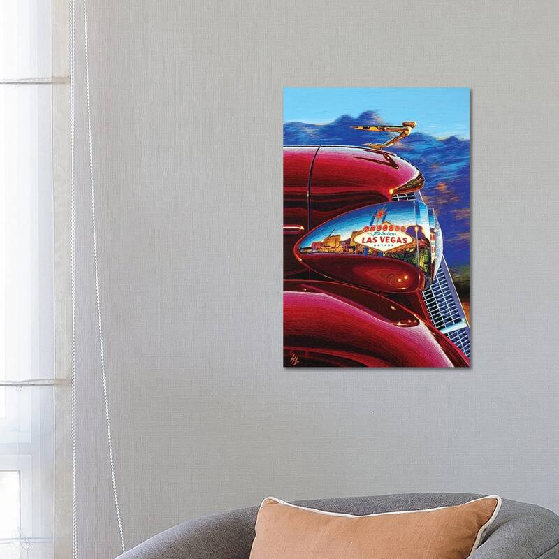 iCanvas "Las Vegas - A World Of Difference" by Wil Cormier Canvas Print - 26x18x1.5