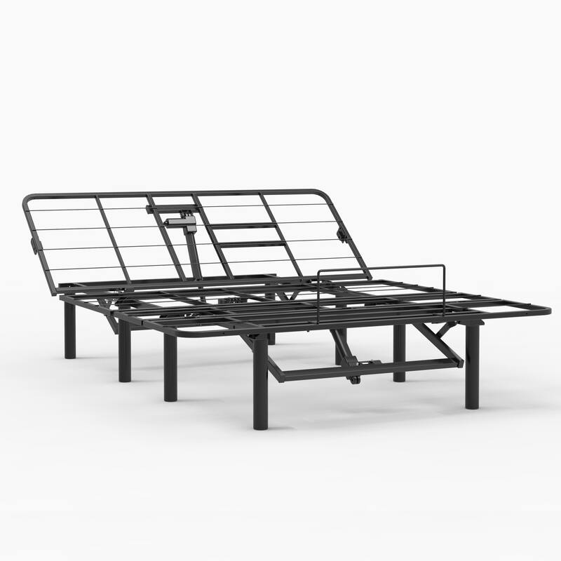 Queen Size Adjustable Bed Base with Zero Gravity, Dual USB Ports, Remote Control, and Memory Function