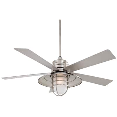Minka Aire Rainman 5 Blade 54 Inch Ceiling Fan With LED Light Kit