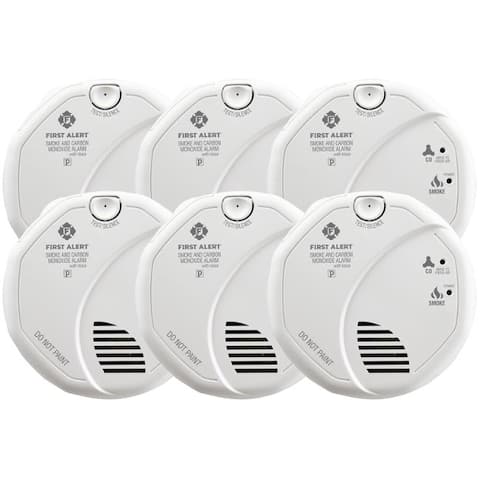 First Alert Hard-Wired w/Battery Back-up Photoelectric Smoke and Carbon Monoxide Detector