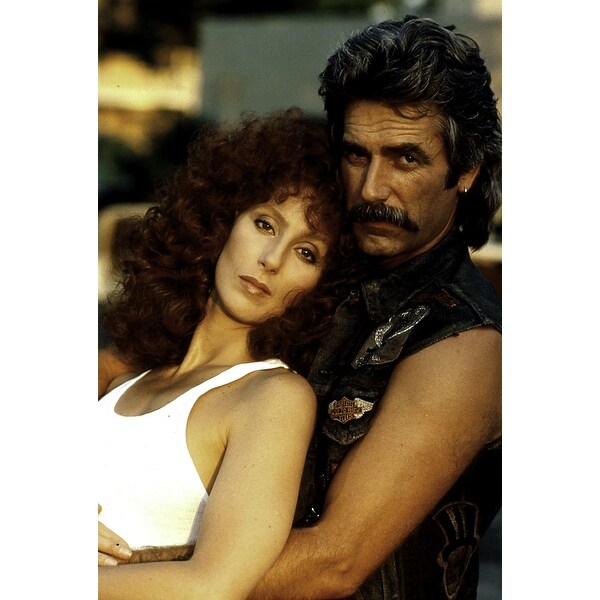 Shop Film Still Featuring Cher And Sam Elliott In Mask Photo Print Overstock 25398839