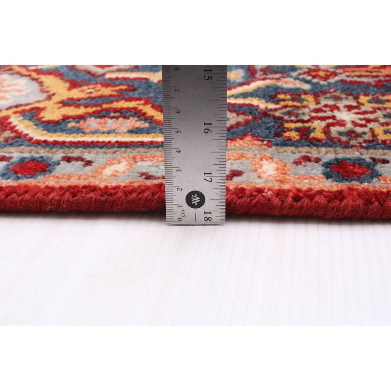 ECARPETGALLERY Hand-knotted Serapi Heritage Red Wool Rug - 5'9 x 9'3