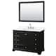 Option Dark Espresso, Chrome Trim, White Quartz Top