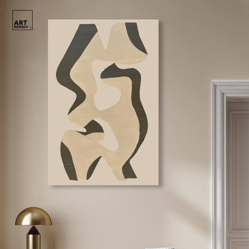 Shapes of Sage I Canvas by Art Remedy, Gallery Wrapped
