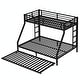 preview thumbnail 49 of 51, Metal Bunk Bed with Twin Size Trundle