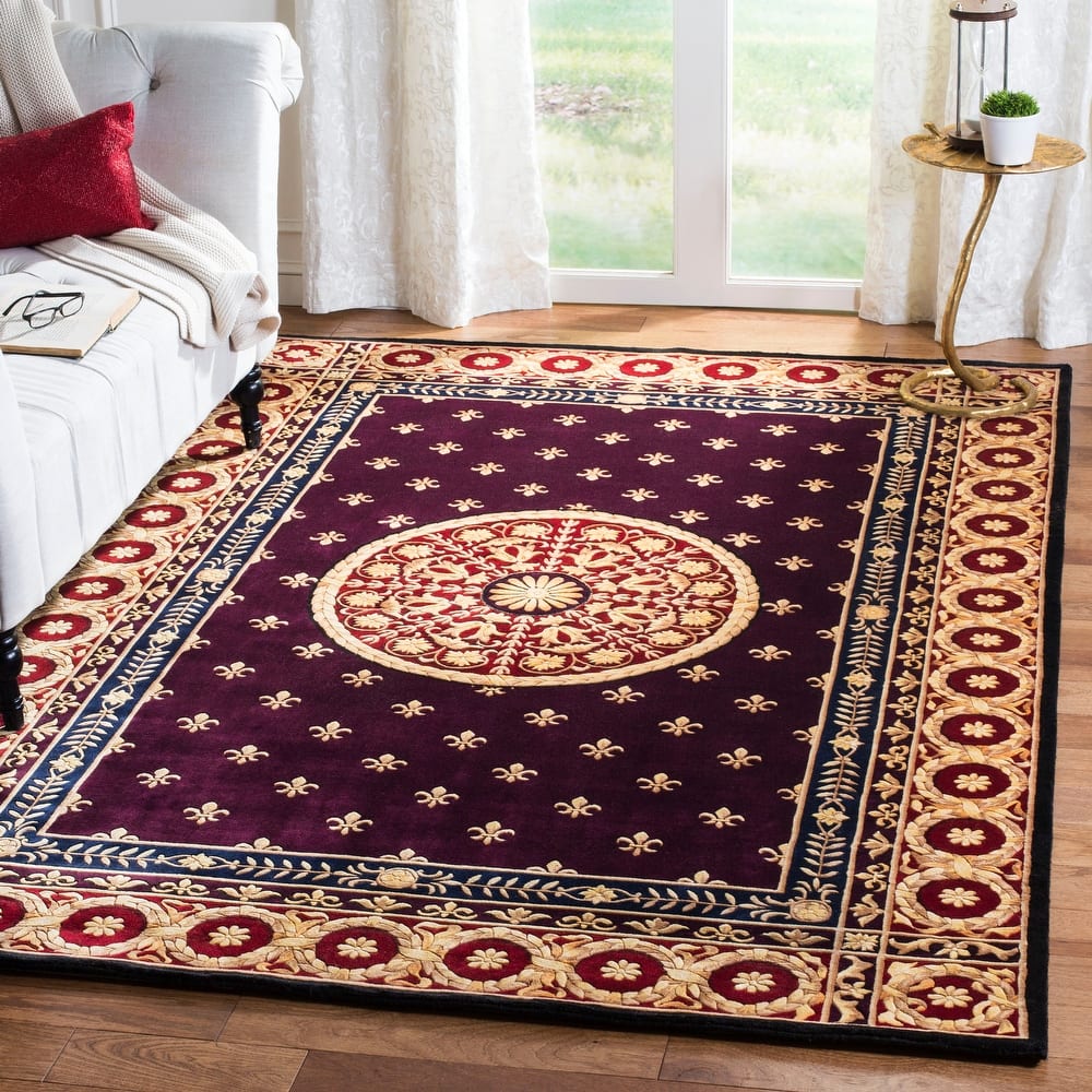 SAFAVIEH Couture Hand-knotted Florence Luce Traditional Oriental Wool Rug