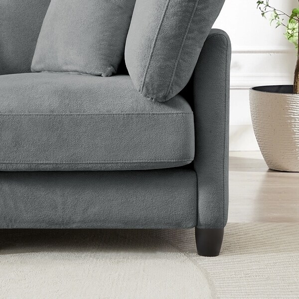 Warenne 7-Piece combination sofa chair, L-Shaped with Cushions