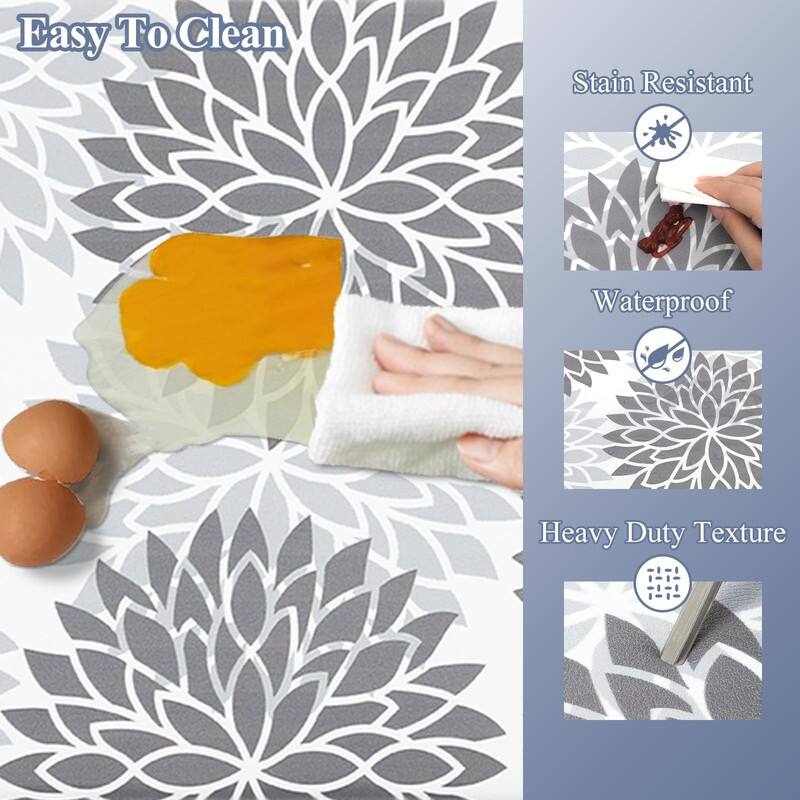Anti Fatigue Kitchen Rug Sets 2 Piece Non Slip Kitchen Mats - 17.3"x48"+17.3"x28"-0.4"Th