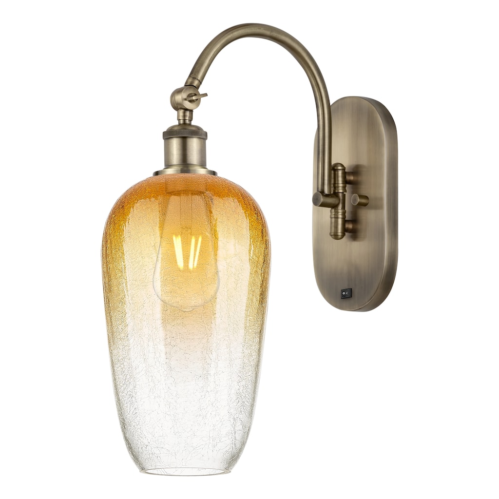 Innovations Lighting Endless Possibilities Ballston - Brookhaven Flute - 1 Light 7" Swiveling Sconce