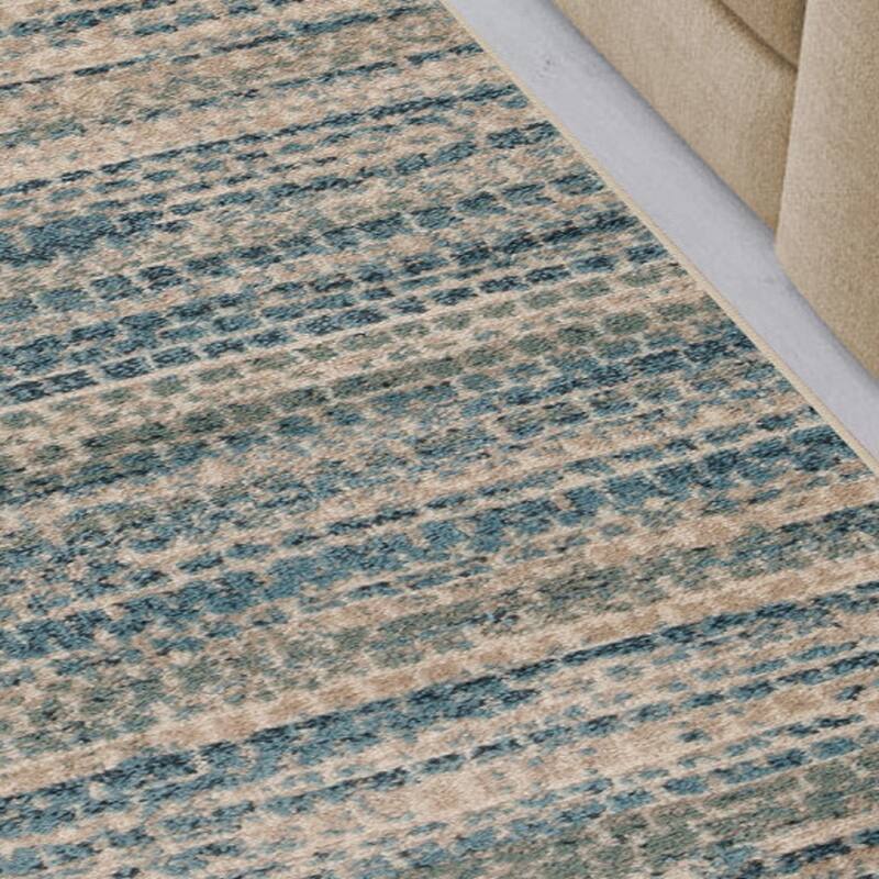 Superior Eclectic Abstract Lines Indoor Area Rug