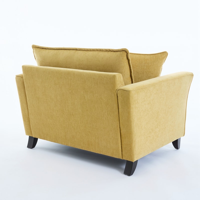 Oversized Armchair, Comfy Chair and a Half Single Sofa with Pillow for Living Room Bedroom