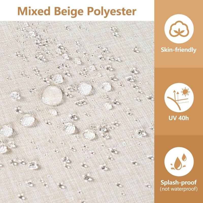 Modern Outdoor 5-piece Acacia Wood and Rope Sofa Set