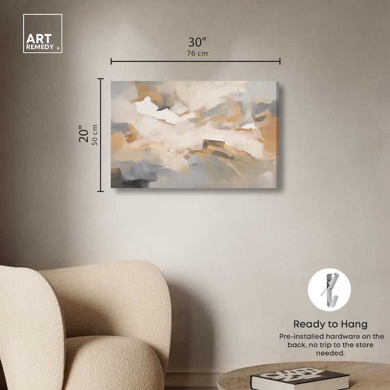 Pallor of Dawn Canvas by Art Remedy, Gallery Wrapped