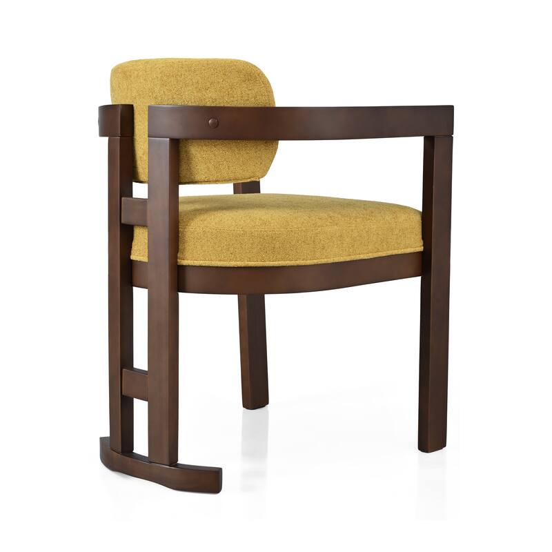 Indoor Upholstered Wood Dining Chair(Set of 2)