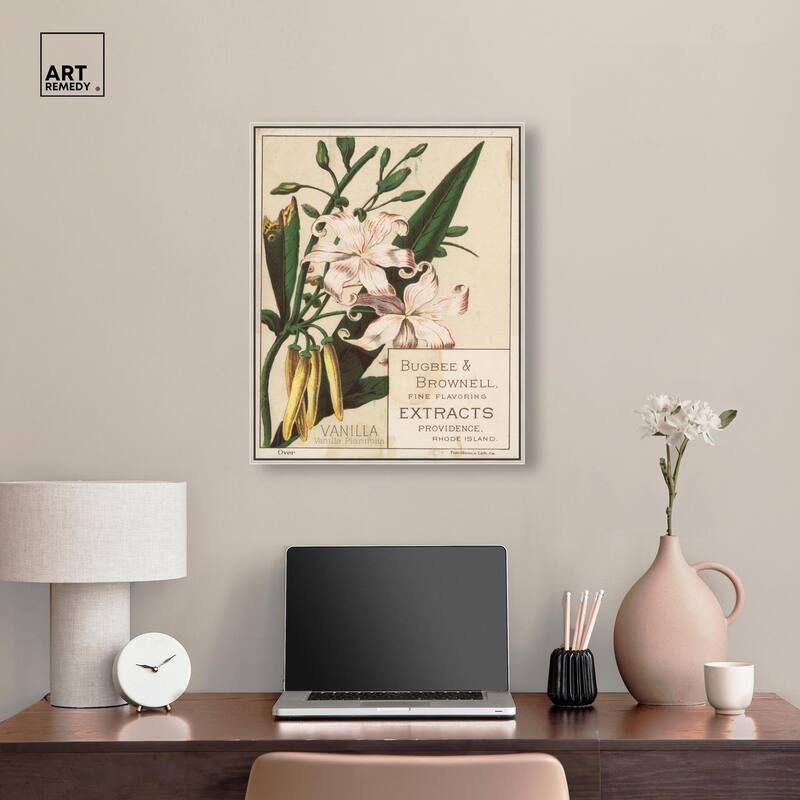Vanilla Planifolia Canvas by Art Remedy