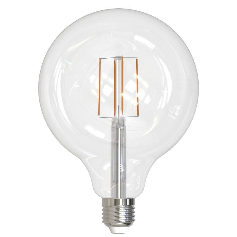 Bulbrite Pack of (2) 8.5 Watt Dimmable Filament G40 Medium (E26) LED Bulb