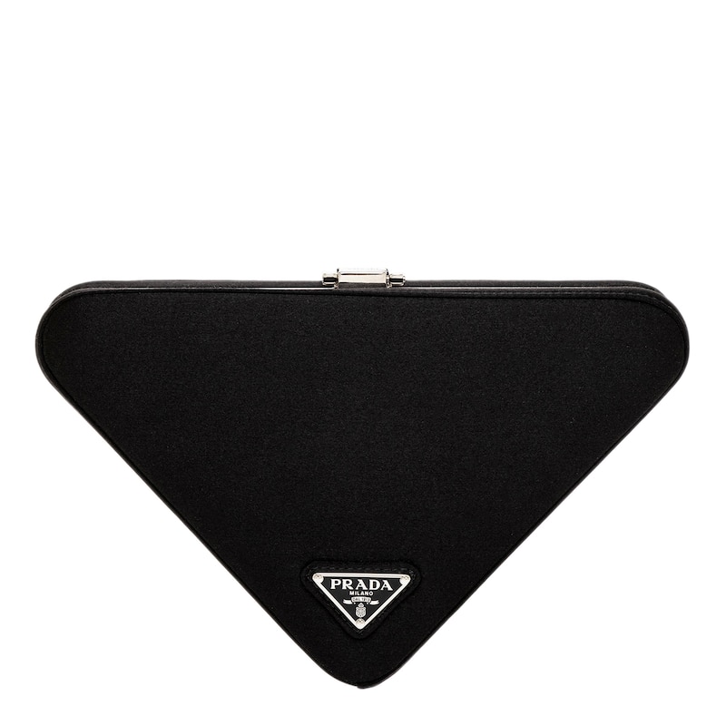 Prada Triangle Clutch