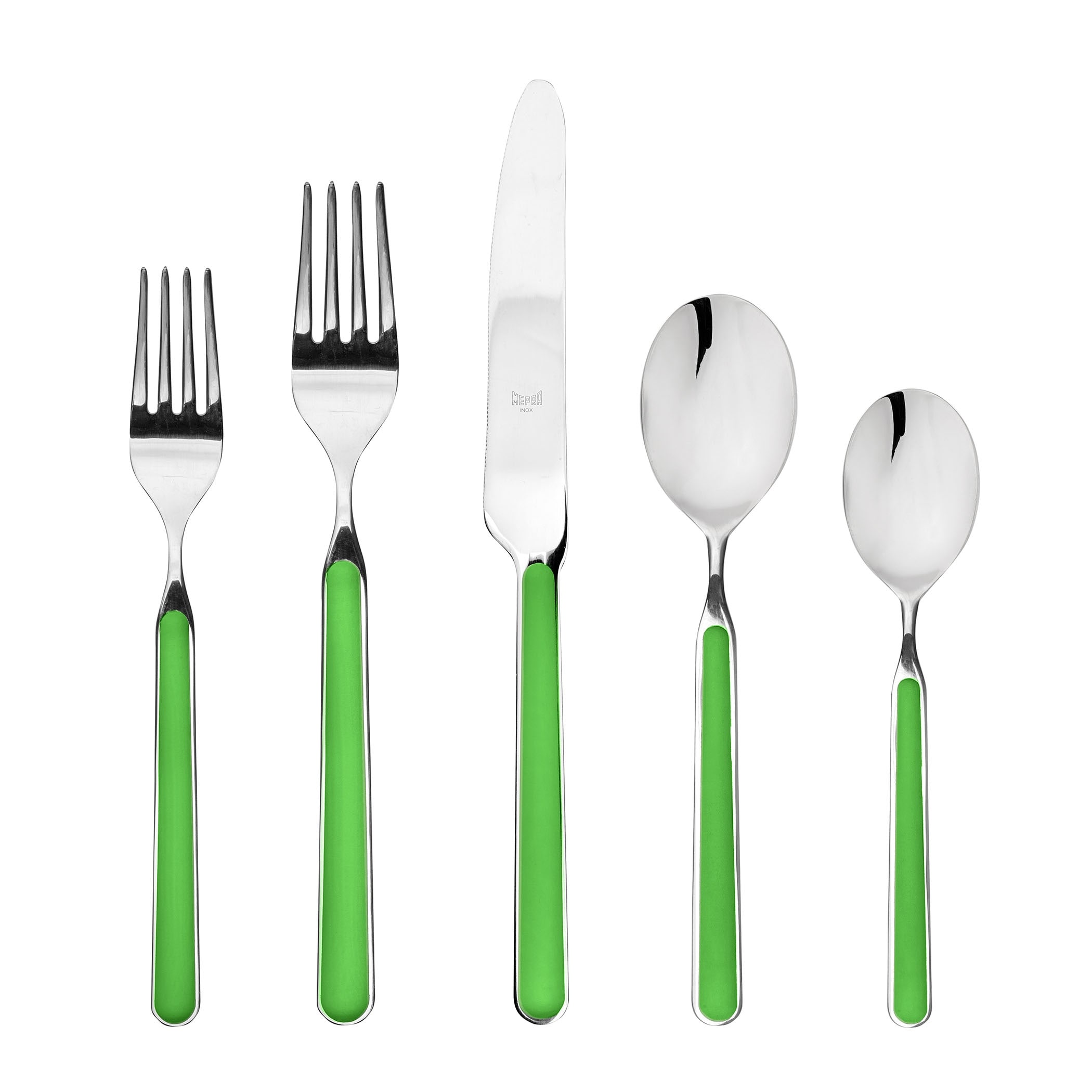 Fantasia Applegreen 5-piece Stainless Steel Flatware Set