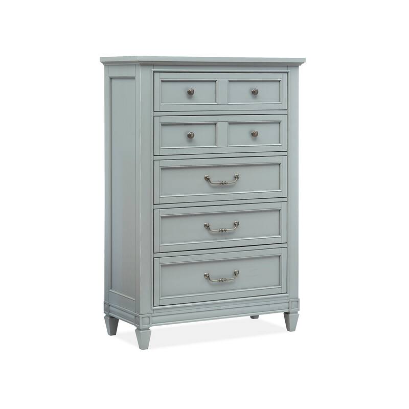 Magnussen Home Glenbrook Pebble Drawer Chest - 5-drawer