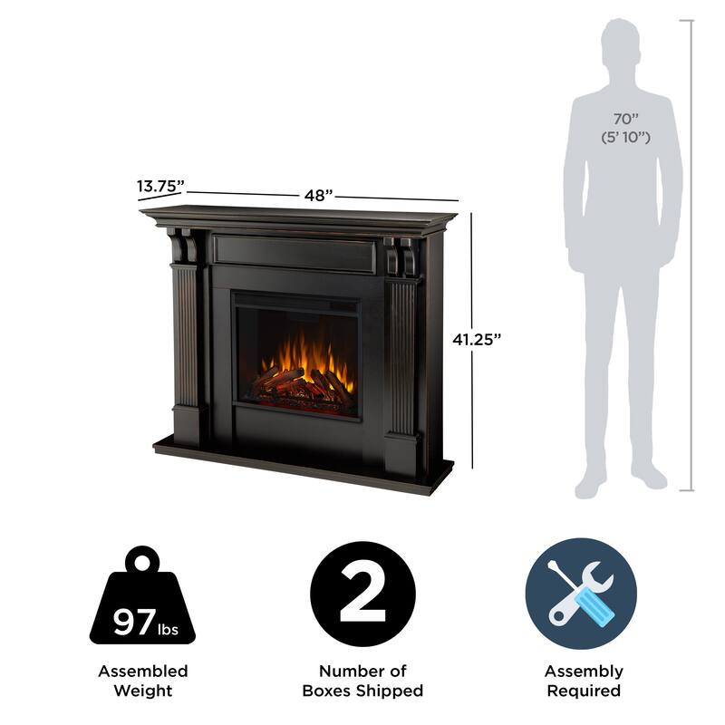 Ashley 48" Electric Fireplace by Real Flame