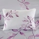 preview thumbnail 5 of 8, Madison Park Essentials Lafael Purple Printed Complete Comforter Set with Cotton Bed Sheets