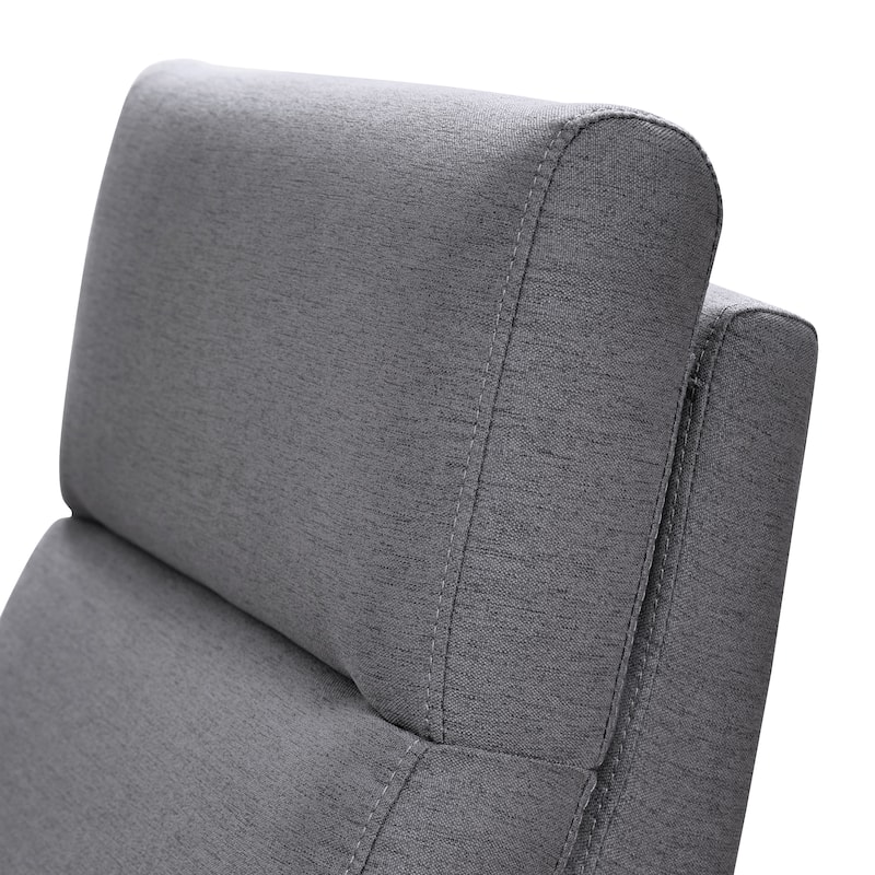 360 Degrees Swivel Manual Recliner w/Handle Glider Sofa Recliners Home