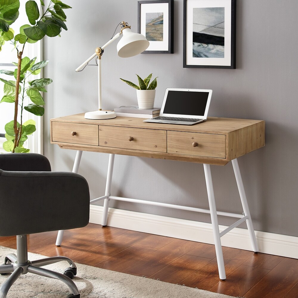 Linon clover store folding desk