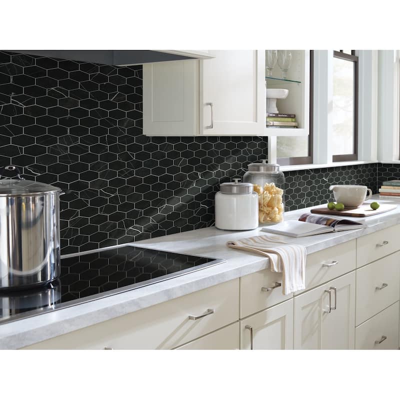 Shaw Chateau Stretch Hex Mosaic - 11-13/16" x 12-3/16" Hexagon