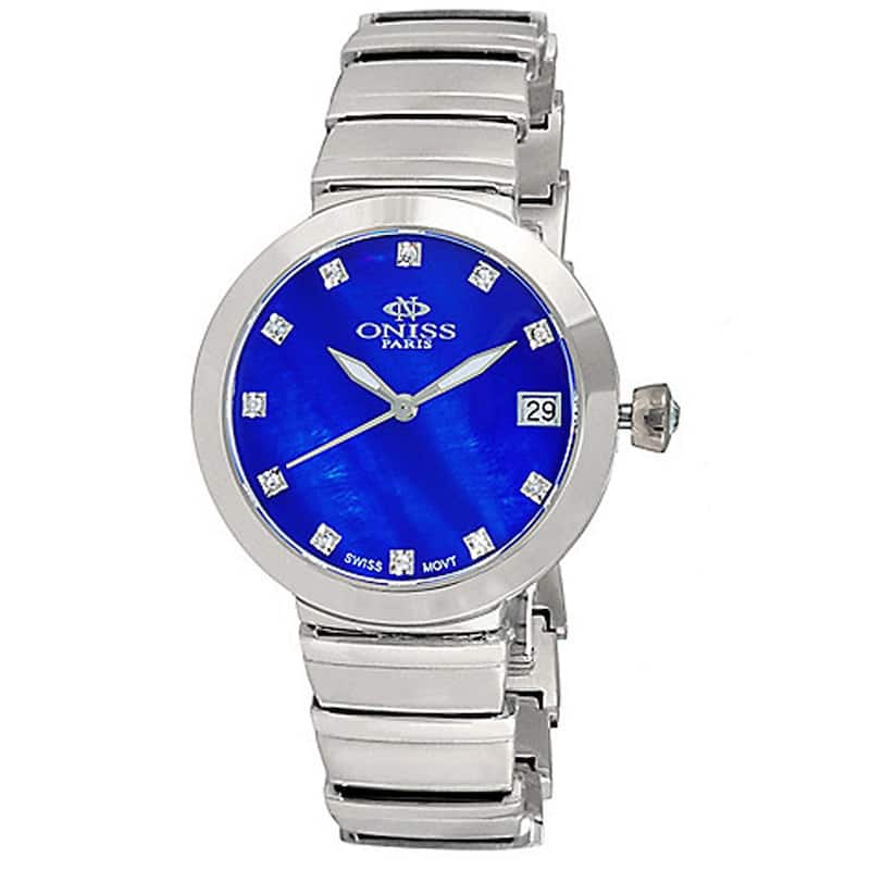 Oniss Women's Prima Blue Dial Watch - ON5559-21_GBU - 6 (36)