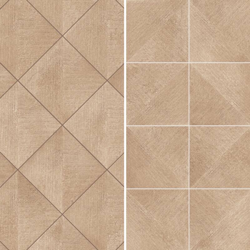 Merola Tile Atlas Rigato Cotto 9-3/4" x 9-3/4" Porcelain Floor and Wall Tile