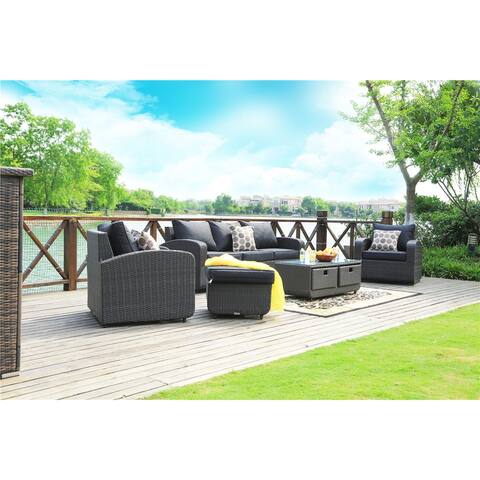 Outdoor Sofa and Table Sets for Swimming Pools - N/A