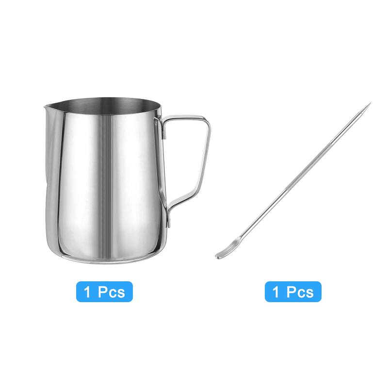Milk Frothing Pitcher, Pitcher with Pen - 600ml
