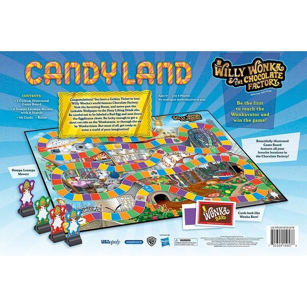 Shop Candyland Willy Wonka The Chocolate Factory Overstock